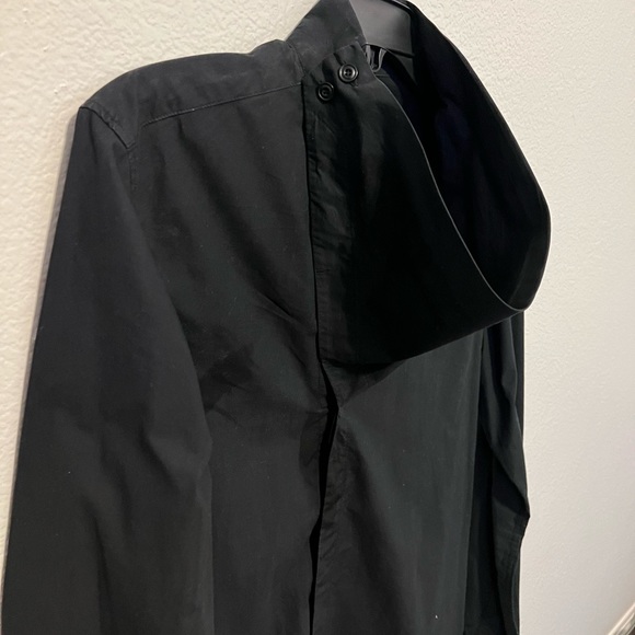 Rick Owen Funnel Shirt, Size 50 European - Picture 2 of 9